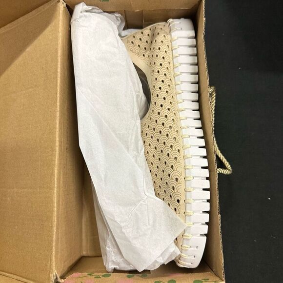 New Ilse Jacobsen Tulip Kit Laser Cut Leather Flats 40 - Picture 1 of 6